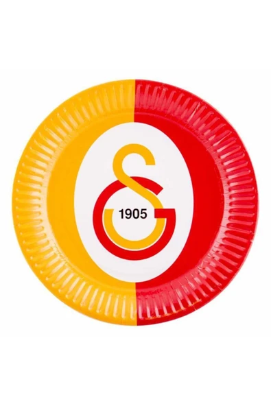 Galatasaray Karton Tabak 23 Cm 8'li ürün görseli 1