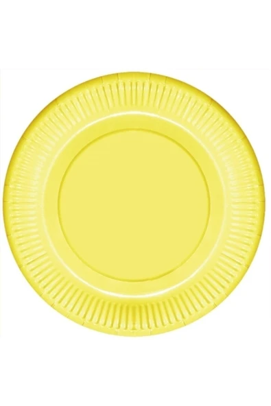 Karton Tabak ( 8 'li ) -makaron Sarı ürün görseli 1