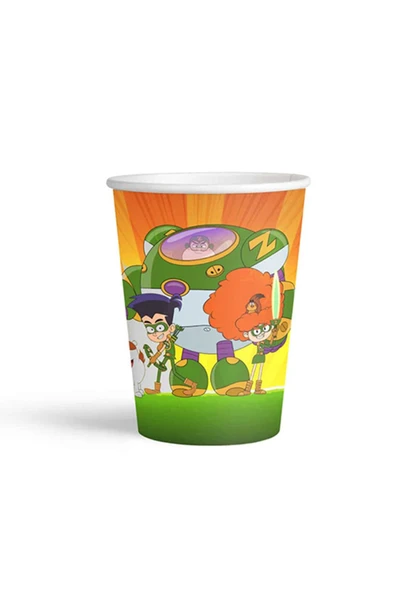 Z Takımı Karton Bardak 8oz 8li ürün görseli 1
