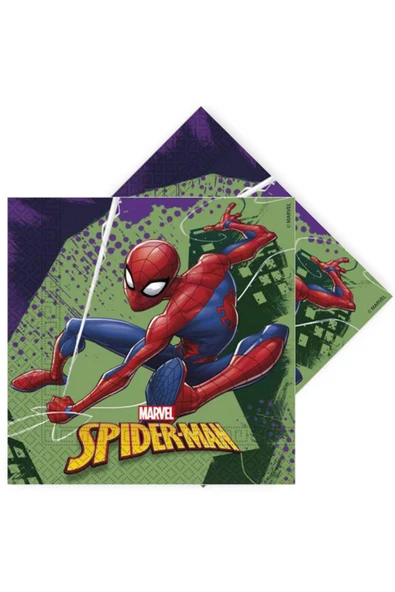 Spiderman Team Up Peçete 20li ürün görseli 1
