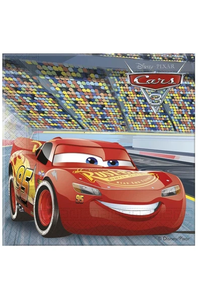 Ldc7999 , Cars 3, Kağıt Peçete 20 Adet 33x33 Cm ürün görseli 1