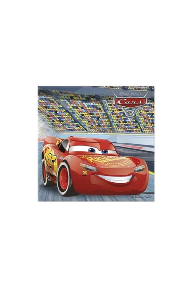 Cars 3 Kağıt Peçete 33x33 Cm (16ad) ürün görseli 1