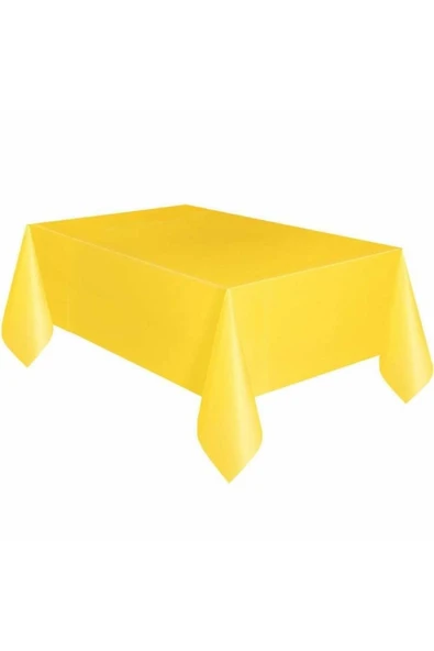 Masa Örtüsü Kikajoy 135*270cm 30mik -sarı- ürün görseli 1