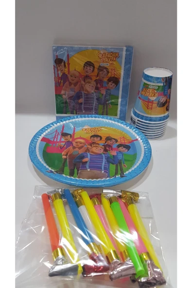 Rafadan Tayfa Doğum Günü Set ürün görseli 1