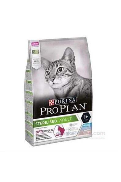 Pro Plan Morina Ve Okyanus Balıklı Optisavour Kısır Kedi Maması 10 Kg ürün görseli 1