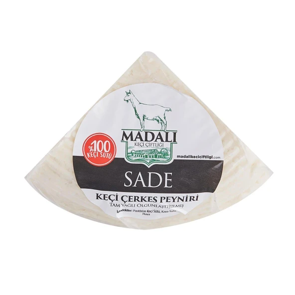 Madalı Keçi Sade Çerkes Peyniri 250 GR ürün görseli 1