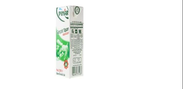 Pınar Süt  %3,3 yağlı 1 lt ürün görseli 1