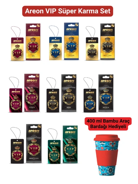 Areon VIP Süper Karma Set (8 Farklı Koku) ürün görseli 1
