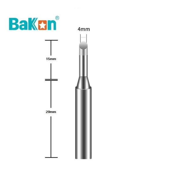Bakon 600-4C Keski Yedek Havya Ucu ( 4mm ) ( BK90-60-863-881 Modelleriyle uyumlu ) 1 Adet Fiyatıdır ürün görseli 1