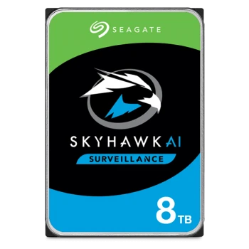 8TB SEAGATE SKYHAWK AI 256MB 7/24 RV ST8000VE001 ürün görseli 1
