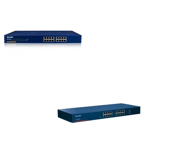 TENDA TEG1016G 16 PORT 10/100/1000 Mbps SWITCH ürün görseli 1