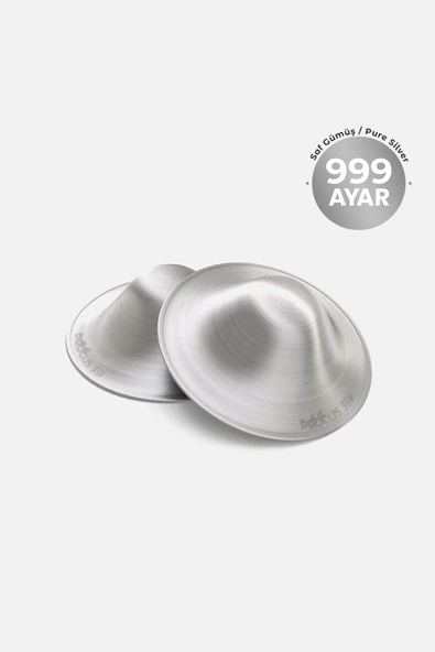 Koruyucu Gümüş Göğüs Ucu Kapakları Large ürün görseli 1