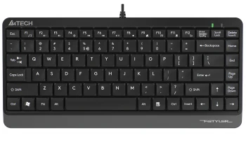 A4 TECH FK11 SLIM Q KLAVYE USB GRİ ürün görseli 1