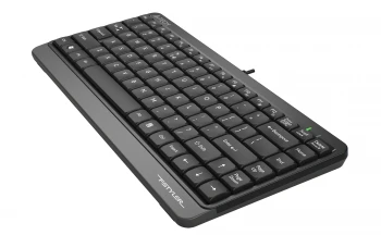 A4 TECH FK11 SLIM Q KLAVYE USB GRİ - Resim 2