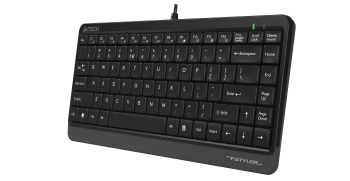 A4 TECH FK11 SLIM Q KLAVYE USB GRİ - Resim 4