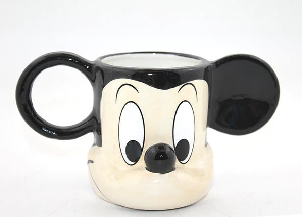 Porselen Mickey Mouse Kupa Bardak ürün görseli 1