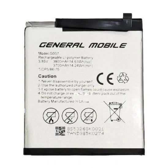 General Mobil Gm9 Pro Batarya Pil Orjinal ürün görseli 1