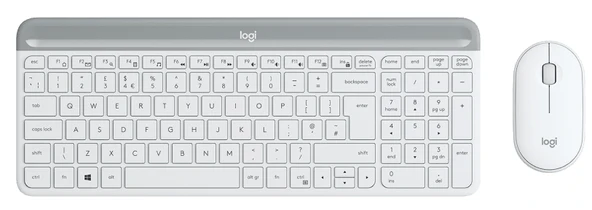 LOGİTECH MK470 KABLOSUZ KLAVYE & MOUSE SETİ BEYAZ 920-009436 - Resim 5