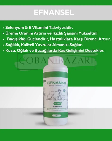 SOSYETE COBAN EFNAN-SEL Selenyum A-D-E Vitamini Takviyesi ürün görseli 1