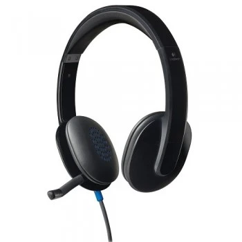 LOGITECH H540 USB KABLOLU KULAKLIK SİYAH 981-000480 ürün görseli 1