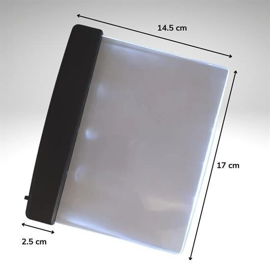 BUFFER® Kitap Arası Okuma Işığı Led Panel Kitap Okuma Lambası - Resim 7