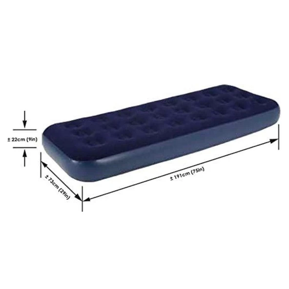 BUFFER® Tek Kişilik Yumuşak Şişme Yatak - Resim 3