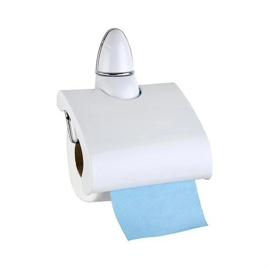 BUFFER® Kapaklı Rulo Tuvalet Kağıdı Tutucu Askısı Standı Wc Kağıtlık ürün görseli 1
