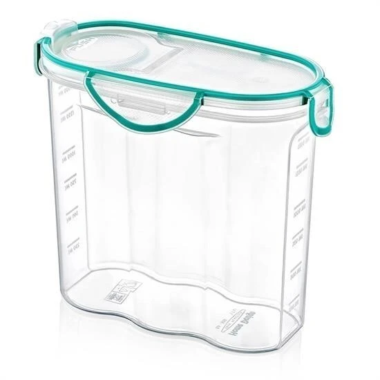 BUFFER® Kilitli Kapaklı Contalı Hava,Su Sıvı Geçirmez 1,7 Litre Erzak Saklama Kabı-SA585 ürün görseli 1