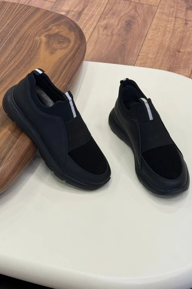 1106 HAKİKİ DERİ ERKEK SNEAKERS - ERKEK SPOR AYAKKABI ürün görseli 1