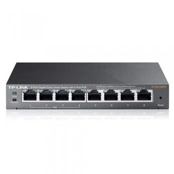 TP-LINK TL-SG108PE 8PORT 10/100/1000 YÖNETİLEBİLİR POE SWITCH ürün görseli 1