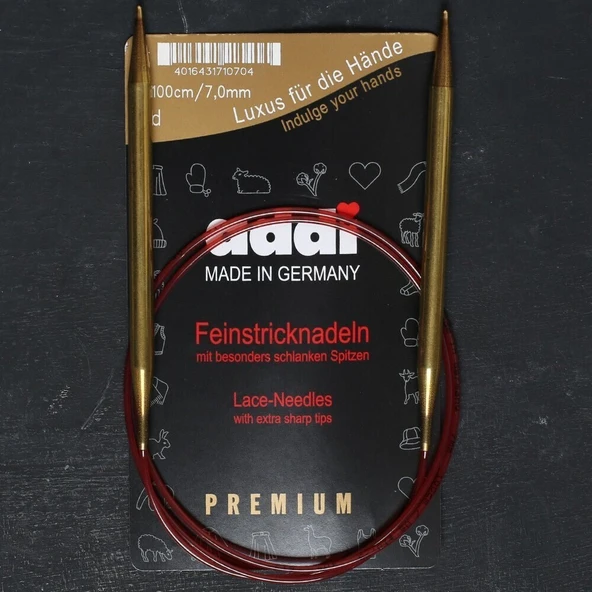 Addi 7mm 100cm Klasik Misinalı Dantel Şişi 755-7 ürün görseli 1