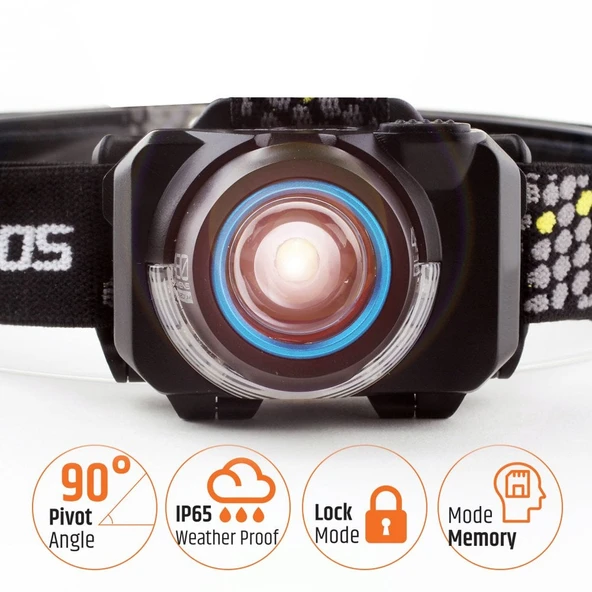 Evolite Eclipse 450 lm. IP65 Kafa Lambası - Resim 8