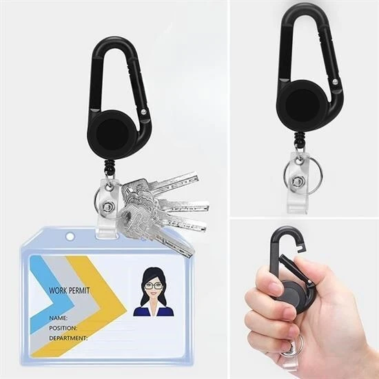 BUFFER® Teleskopik Karabina Anahtarlık - Resim 5