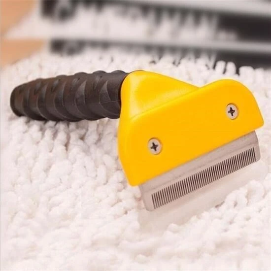 BUFFER® Fubminator Kedi Köpek Tüy Toplama Tarağı  Kaşıma Aparatı 4,5 Cm ürün görseli 1