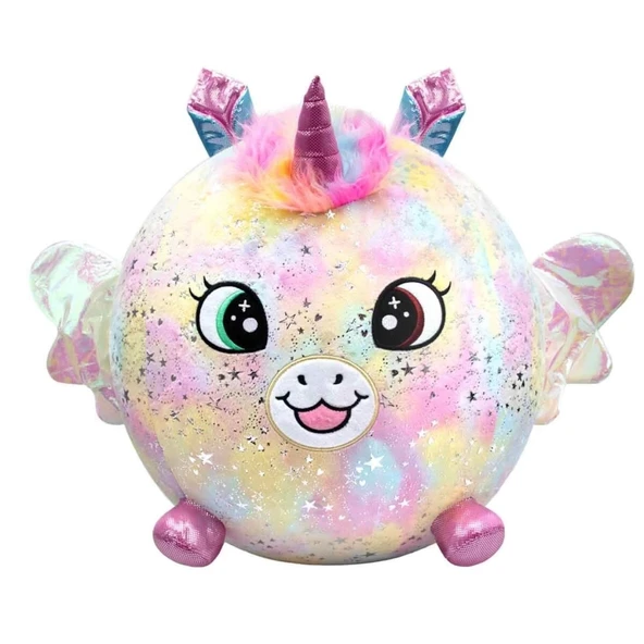 Nessiworld  Şişme Peluş Unicorn XXL Shiny Corns S2 ürün görseli 1