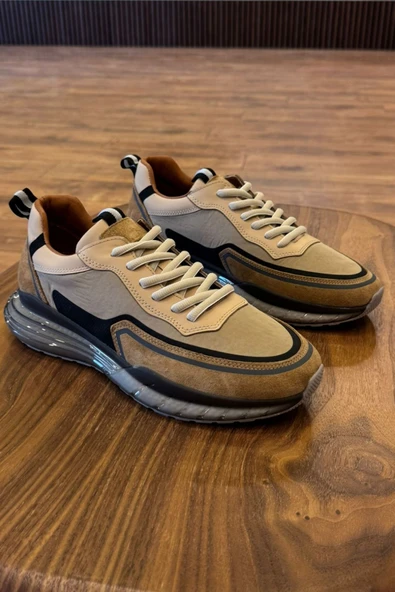 2028 HAKİKİ DERİ ERKEK SNEAKERS - ERKEK SPOR AYAKKABI ürün görseli 1