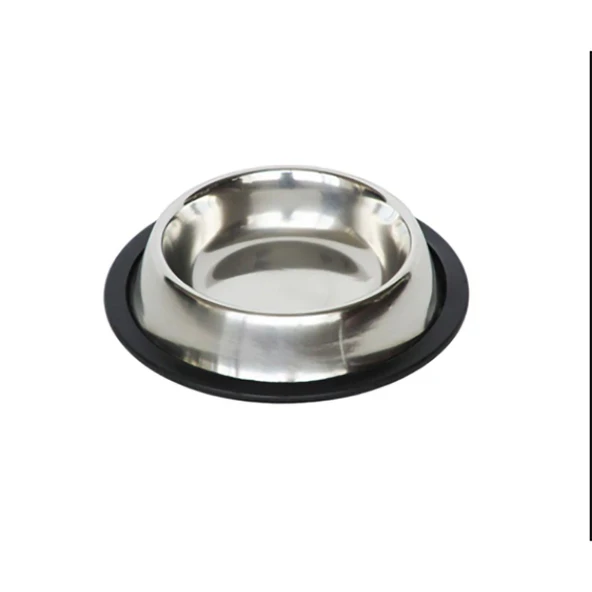 Paslanmaz Çelik Metal Mama Kabı 34 cm. - Resim 2