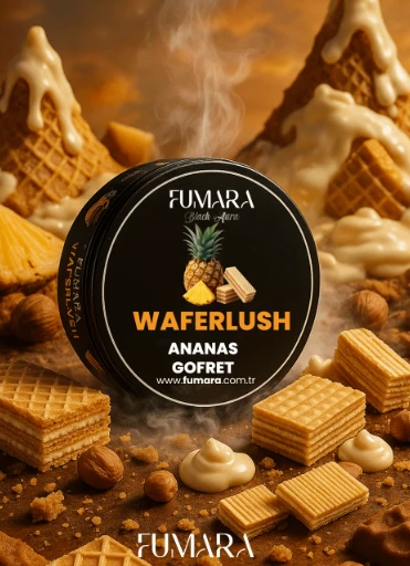 Wafer Lush - Ananas Gofret Aromalı 200gr Nargile Reçeli ürün görseli 1