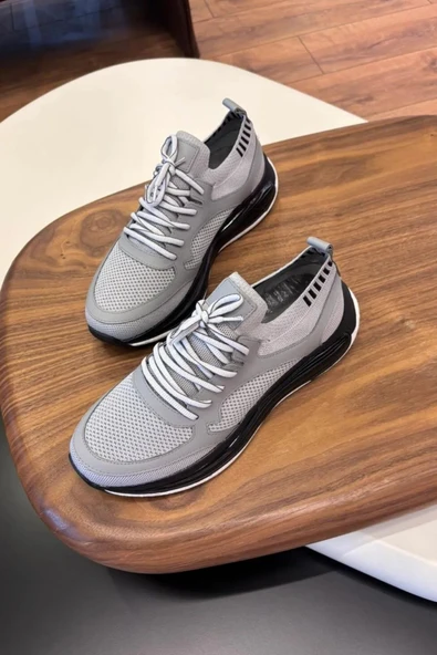 TOKYO TRİKO HAKİKİ DERİ ERKEK SNEAKERS - ERKEK SPOR AYAKKABI ürün görseli 1