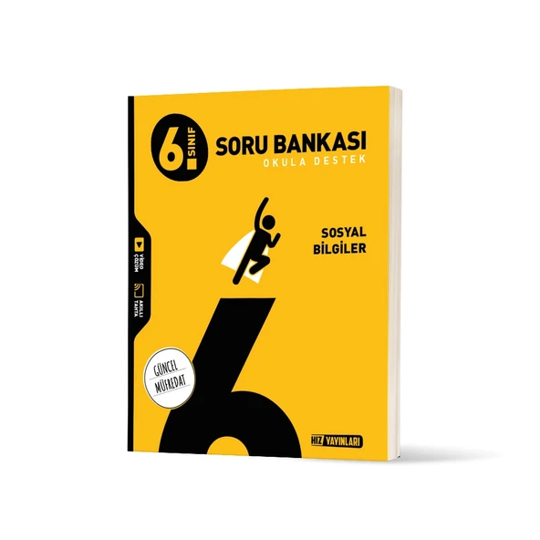 Hız Yayınları 6.sınıf Sosyal Bilgiler Soru Bankası Yeni ürün görseli 1