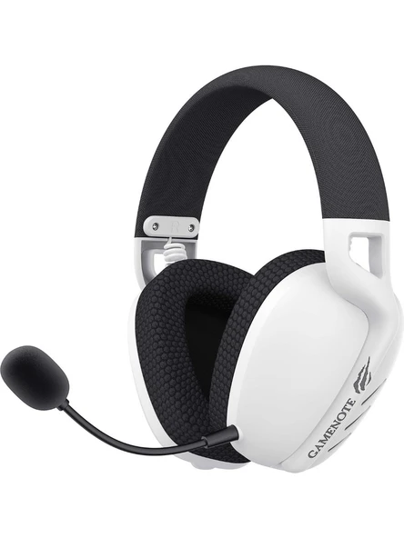 Havit Gamenote Fuxi-H6 Gaming Mikrofonlu Oyuncu Kulaklığı 7.1 - 4 Modlu (Bt, 2.4ghz, Type-C, 3.5mm) BEYAZ ürün görseli 1