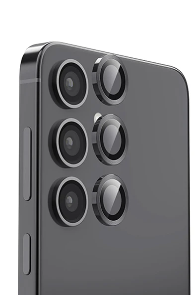 Zipax Samsung Galaxy S25 Plus Kamera Lens Koruyucu Cam Metal  Azn-Raze ürün görseli 1