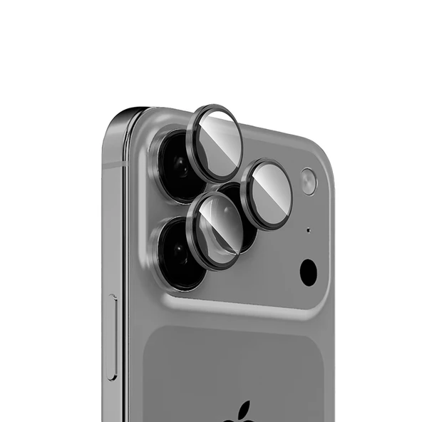 Zipax Apple iPhone 17 Pro Max Ultra İnce Kamera Lens Koruyucu Zr-Mikro ürün görseli 1