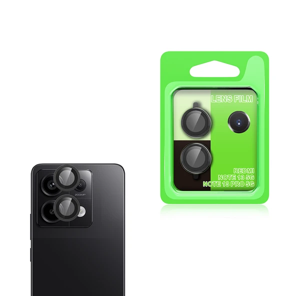 Zipax Xiaomi Redmi Note 13 Pro 5G Kamera Lens Koruyucu ZRCL-07 ürün görseli 1