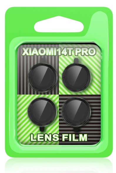 Zipax Xiaomi Mi 14T Pro Kamera Lens Koruyucu Cam Metal  Azn-Raze ürün görseli 1