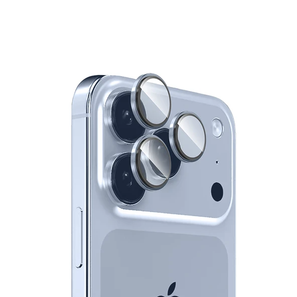 Zipax Apple iPhone 17 Pro Max Ultra İnce Kamera Lens Koruyucu Zr-Mikro ürün görseli 1