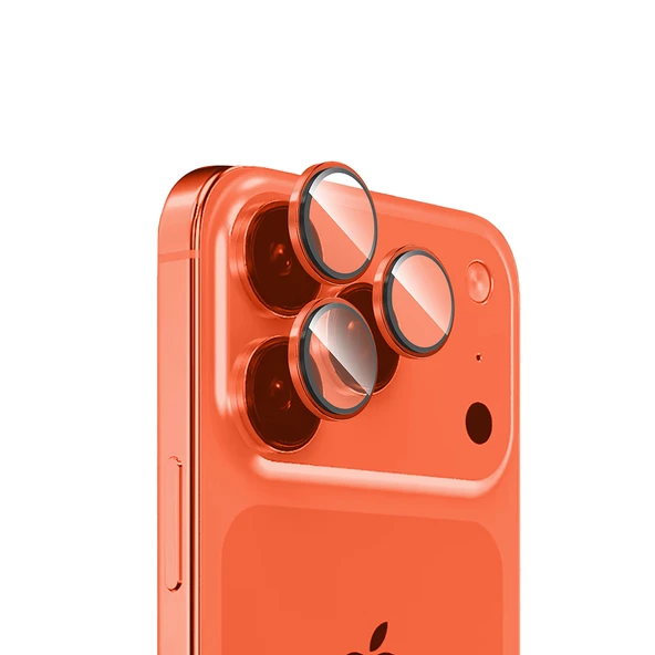 Zipax Apple iPhone 17 Pro Ultra İnce Kamera Lens Koruyucu Zr-Mikro ürün görseli 1