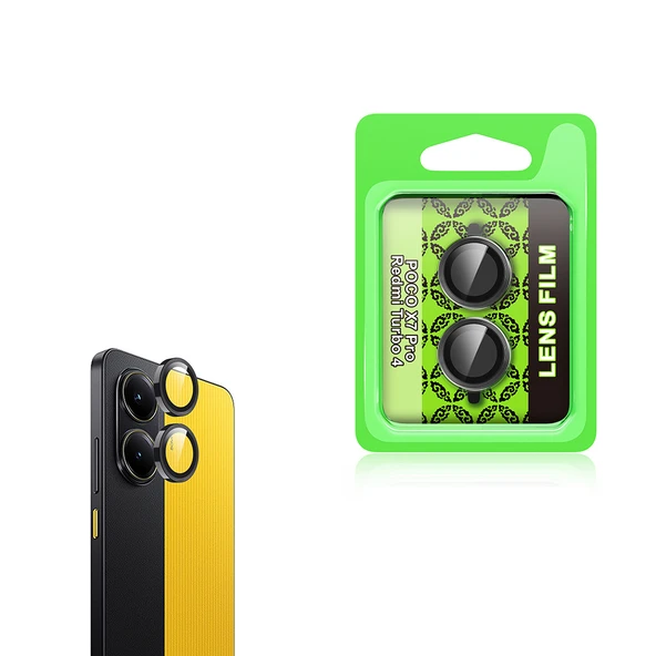 Zipax Xiaomi Redmi Turbo 4 Kamera Lens Koruyucu ZRCL-07 ürün görseli 1