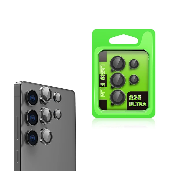 Zipax Samsung Galaxy S25 Ultra Kamera Lens Koruyucu ZRCL-07 ürün görseli 1