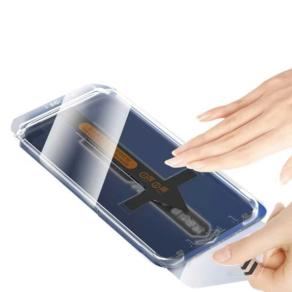 Zipax Apple iPhone 12 Ekran Koruyucu Hayalet Gizli Ahize Toz Önleyici Zr-FastDust ürün görseli 1